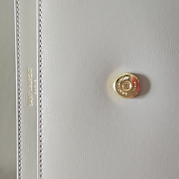 Authentic YSL sunset medium bag in nude smooth leather - Picture 11 of 16